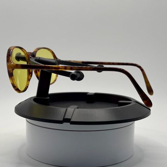 Vintage Ralph Lauren 523 Eyeglasses | Tortoise Frames | New Yellow Lenses 1980s main image 9